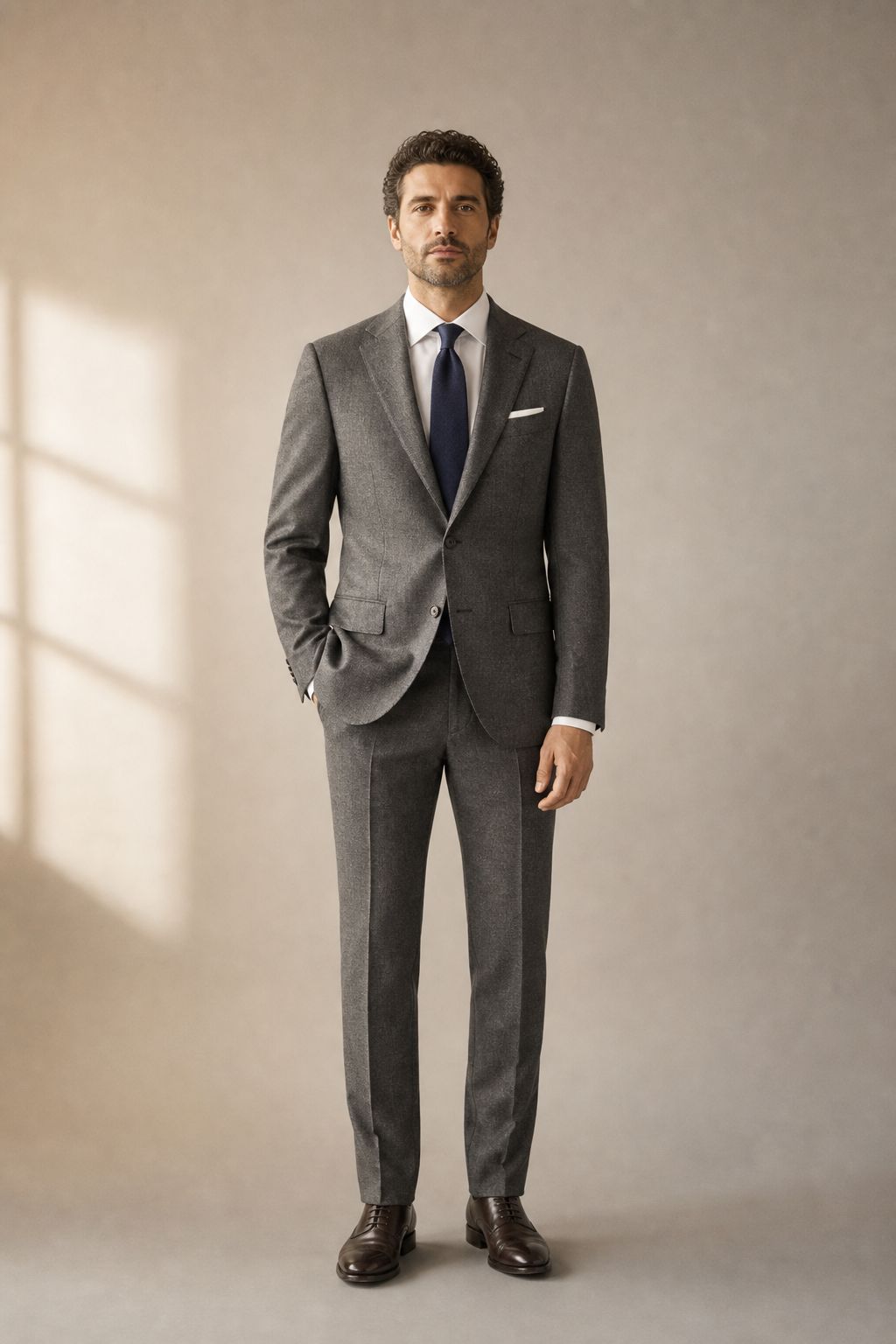 Two-piece suits made to measure